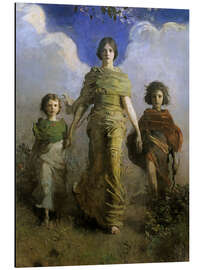 Magnettafel Eine Jungfrau