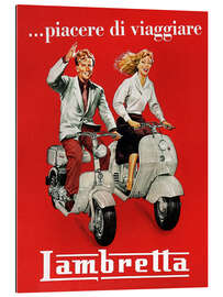 Gallery Print Lambretta - Reisevergnügen, 1950