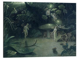 Quadro em alumínio Scene from 'A Midsummer Night's Dream', 1832