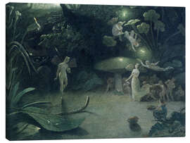 Canvastavla Scene from &#039;A Midsummer Night&#039;s Dream&#039;, 1832