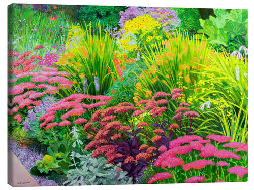 Lærredsbillede Summer Garden
