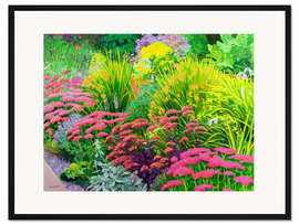 Gerahmter Kunstdruck Sommergarten