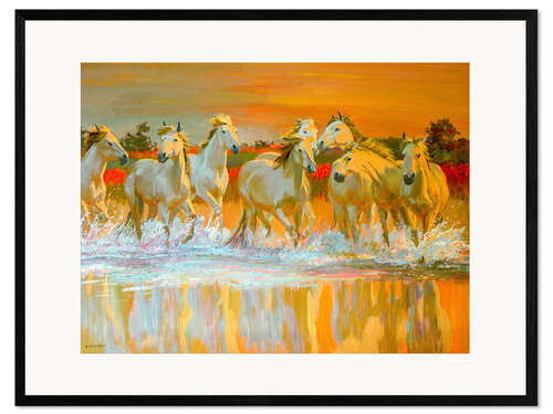 Framed art print Camargue