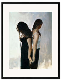 Impression artistique encadrée Back to Back