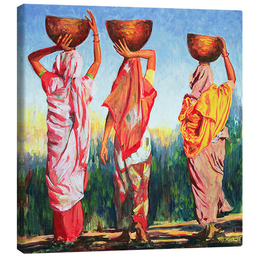 Canvastavla Three Women, 1993