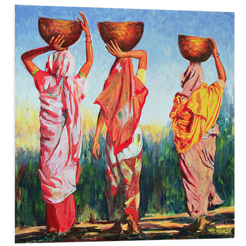 Tableau en PVC Three Women, 1993