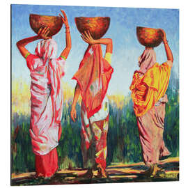 Magnettafel Drei Frauen, 1993