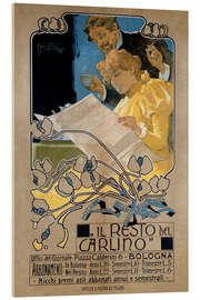 Acrylglas print Il resto del Carlino, 1898