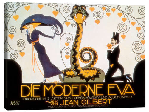 Canvas print Opera "Die moderne Eva", 1911