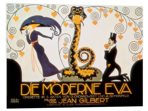 Obraz na PCV Opera "Die moderne Eva", 1911