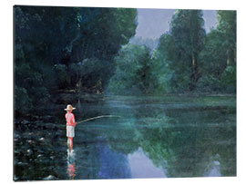 Quadro em plexi-alumínio Child Fishing, 1989