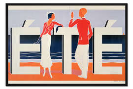 Gerahmter Kunstdruck Ete, 1925