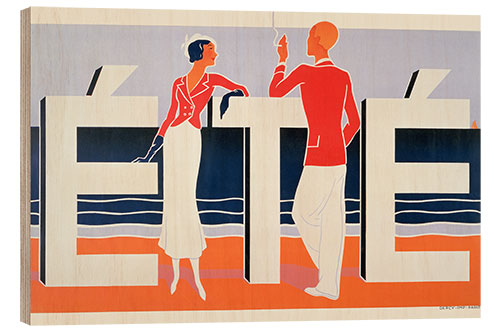 Obraz na drewnie Ete, 1925