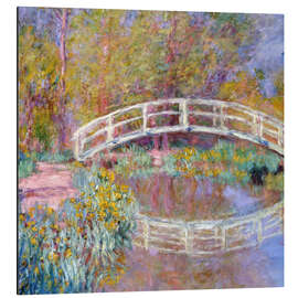 Magnettafel Brücke in Monets Garten, 1895