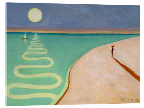 Acrylglasbild Sonnenuntergang in Serpentine, 2004