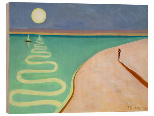 Cuadro de madera Serpentine Sunset, 2004