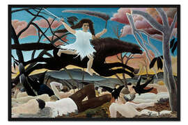 Gerahmter Kunstdruck Der Krieg oder die reitende Zwietracht, 1894