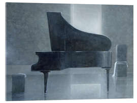 Akrylglastavla Black piano, 2004