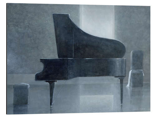 Stampa su alluminio Black piano, 2004