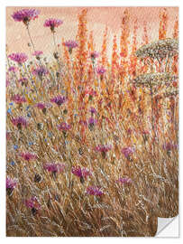 Selvklebende plakat Scabious &amp; Docks