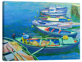 Quadro em tela Fishing Boats