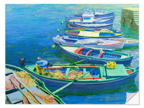 Adesivo murale Fishing Boats