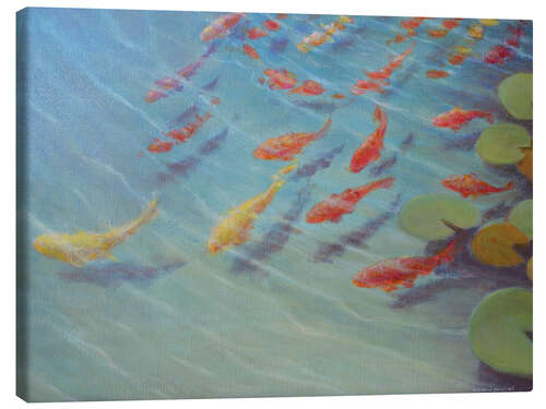 Canvas print Fishpond