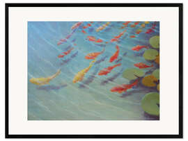 Framed art print Fishpond