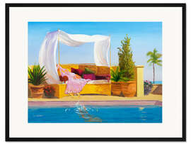 Gerahmter Kunstdruck Eintauchen
