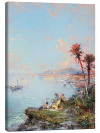 Canvas print A View of Monaco