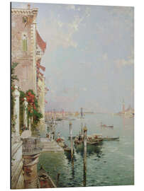Magnettafel Blick vom Zattere auf San Giorgio Maggiore