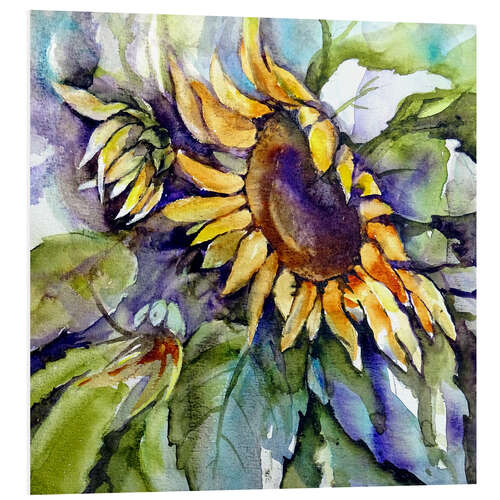 Tableau en PVC Sunflowers