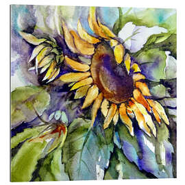 Tableau en plexi-alu Sunflowers