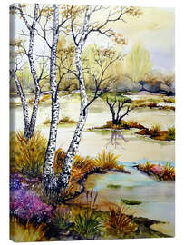 Canvas print Moorland