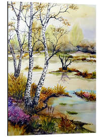 Magnettafel Moorlandschaft