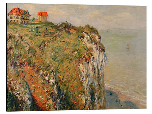 Alumiinitaulu Cliff at Dieppe, 1882