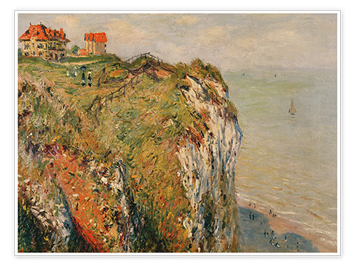 Poster Cliff at Dieppe, 1882