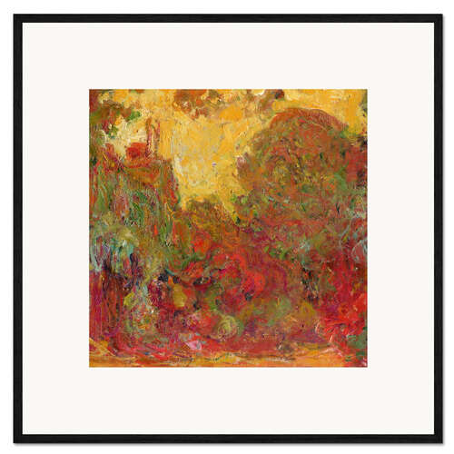 Framed art print The House seen from the Rose Garden, 1922