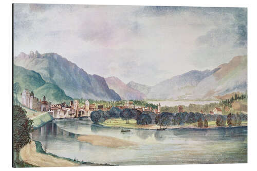 Aluminium print View of Trente, 1494