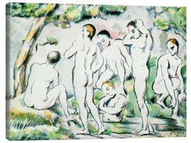 Canvas print The Bathers, 1897