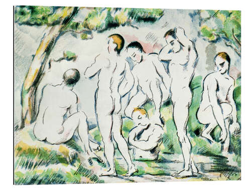 Tableau en plexi-alu Les baigneurs, 1897