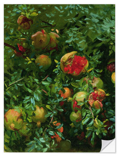 Muursticker Pomegranates, Majorca, c.1908