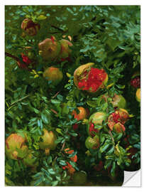 Selvklæbende plakat Pomegranates, Majorca, c.1908