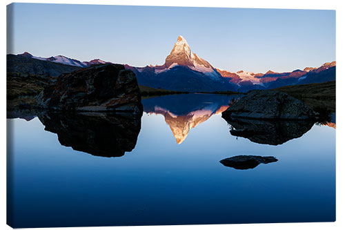 Tableau sur toile Sunrise at the Matterhorn