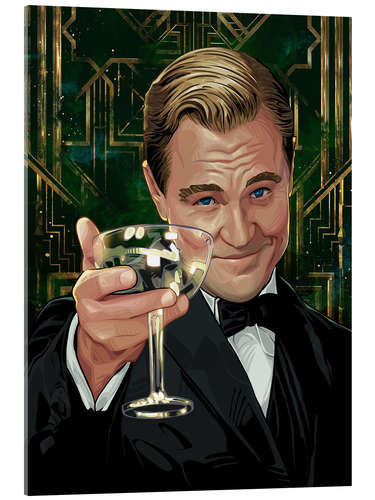 Acrylic print Cheers! - The Great Gatsby