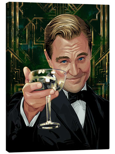 Lærredsbillede Cheers! - The Great Gatsby