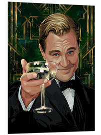 Hartschaumbild Prost! - The Great Gatsby