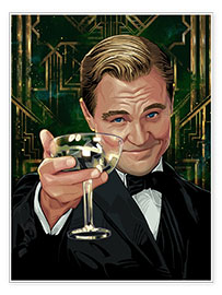 Poster Santé! - The Great Gatsby