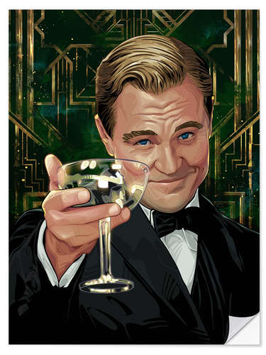 Wandsticker Prost! - The Great Gatsby