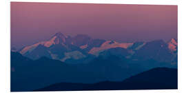 PVC print At dawn above the Großglockner